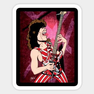 Eddie Van Halen Sticker